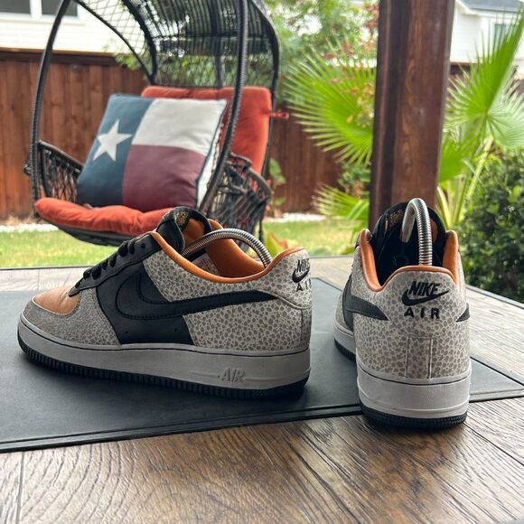 Nike Air Force 1 Low Supreme 'Safari' - Rare - Picture 6 of 9